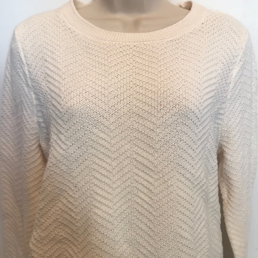 Cream sweater